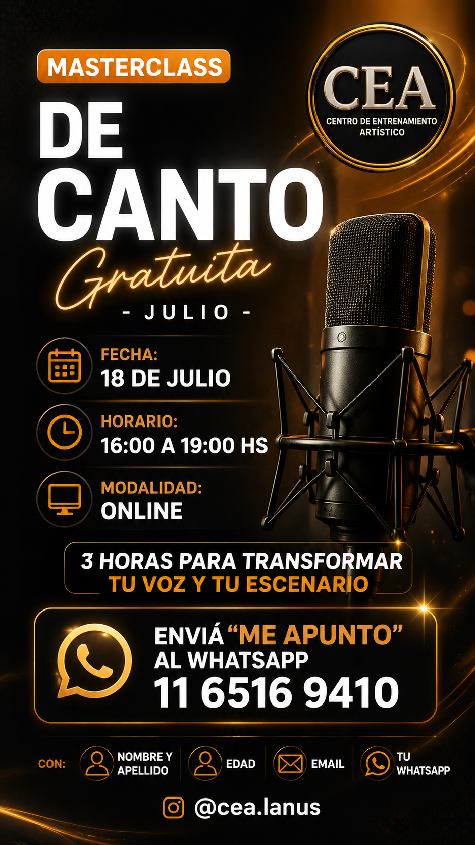 Masterclass - Nombre